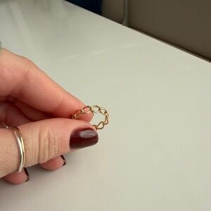 Mejuri Gold Chain Ring